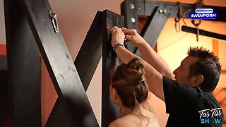 Her first BDSM Session  Innocent Laura Quest Tied up and Fucked Hard - Extended Version