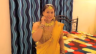 Steamy bathroom hook-up with pornstar Pujaprem enjoying a wild handjob