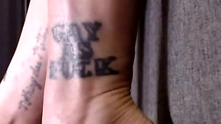 Ankle Cross Ballet Flats Dip Dangle Play