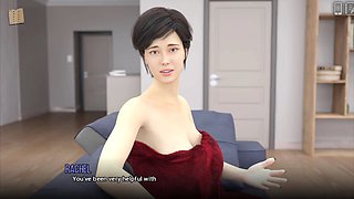 3 dimensional, hot brunette, pc gameplay
