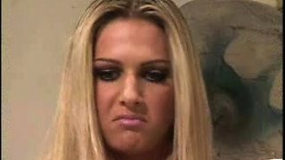 Small tit GF gives POV blowjob on my denim