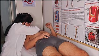 Oops... My Dick Went Up In Front Of The Nurse