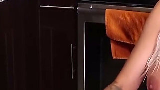 Blondie Bombshell's Stepson Fantasy Teasing Blowjob While Hubby Is Gone