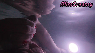 Flashing Dick in Front of My Teacher in Public Swimming Pool and Helps Me Masturbate It's Very Risky
