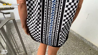 Horny Blonde MILF Slut Gets Fucked Throughout the Parking Garage