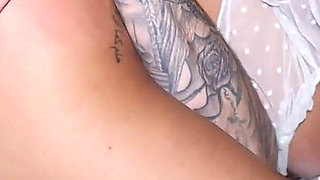 Kylie Jones Swallows Three Cocks in a Gangbang with Double Penetration