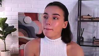 Horny Brunette Slut Solo Pussy Masturbation