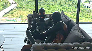 Horny in Latex Enjoying the View - Alex Latex