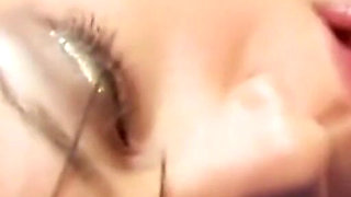 Beautiful Amateur Slut with Small Tits Masturbates Her Hairy Pussy with a Dildo