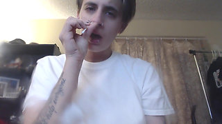 POV degrading sneezing in your face slave