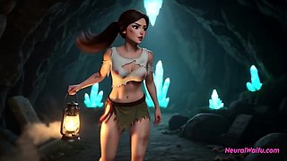 Lara Croft uncovers a mystical Amazon secret - AI Animation