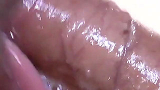Ebony’s Greedy Mouth Full of Sperm and She Swallows