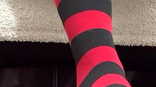 Giantess Stepsister Humiliates Tiny Toy Car, Steps on It and Masturbates While Stomping on It, Then Plays with It