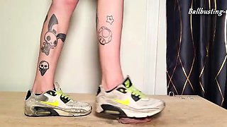 Nike Air Max Cock Crush And Hard Shoejob With Cum i Jay