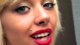 Blonde Angel Fucked Hard in the Car
