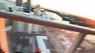 Latin brunette stut goes ass to mouth and swallows jizz