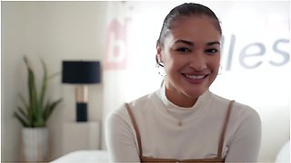 Big Booty Cutie Gizelle Blanco Deepthroats Ken Feels Nice Cock