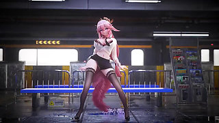 mmd Office Lady Uniform Pencil Skirt Lace Thong Secretary