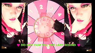 The jerk and lick a dick with Goddess Lana game