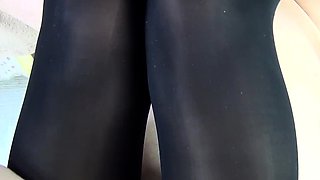 Hip gor nylon stockings pantyhose footjobs foot fetish sex