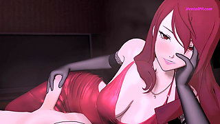 The Love Hotel Saw Everything - Mitsuru on Her Knees, on Her Back, Full.
