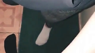 Smoking Blonde Teen Sucks Cock and Swallows Mouthful of Cum