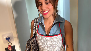 Sara Latina Is the Cleaning Girl but Prefers to Get Fucked Rough