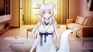 Gumball hentai, bis breasts, girl-on-girl