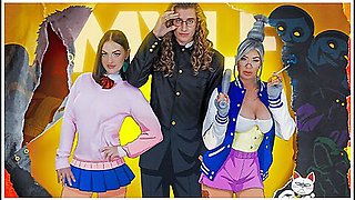 Dandadan Anime Xxx Parody Ft. Ms Dames & Lucy Lotus