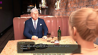A Perfect Marriage: Old Man Is Having Dinner with Hot Married Blonde MILF - Episode 48