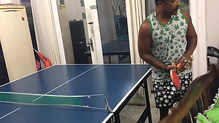 Playing Ping Pong Is Tough After the Victory