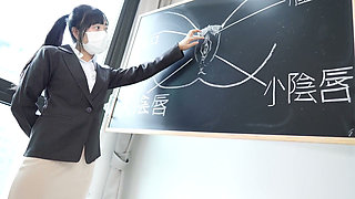 Japanese JAV Teacher Fucking in Classroom