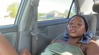 kaitlinnmarieee - nude in her truck in a public parking plenty of