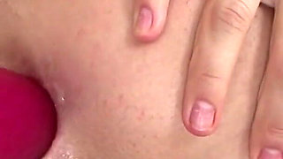 Wild Blonde in Socks Gets Pounded Hard and Facialed