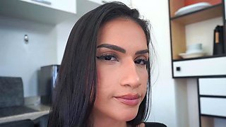 Hardcore Fucking Scenes with Blowjob Giving Brunettes