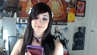 Brunette Solo Webcam Masturbation