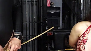 I Forgot My Place so Mistress Baton Made Me Kneel, Spread, and Take Every Harsh Cane Stroke: Slave Milas Re-education (1080p)