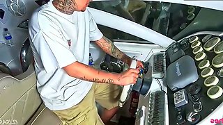 I fulfilled my fantasy of pulverizing on a boat by having a