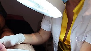Satinfuntaboo - Accidental Erection At The Doctors Cfnm