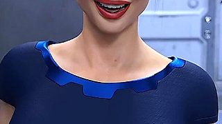 Stranded in Space - Stripper MILF Flashes Her Big Tits