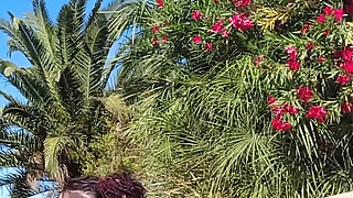 Hot Lesbian Interracial Fun in the Pool