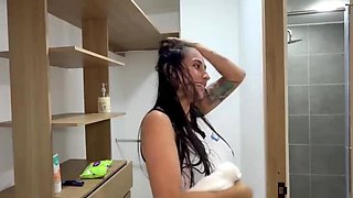 Amateur Anal Sex with Jennifer Play - POV Pussy Fucking by the River