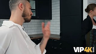 Vip4k. enormous titty innocent is learning how to be a tart!