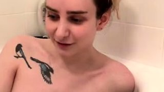 Aoife Bee Flashing Tits In The Bathtub