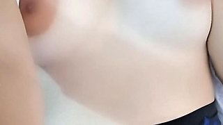 COLLEGE GIRL TOUCHES WITH HER STEPFATHER BY VIDEO CALL