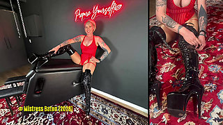 Giantess Wooden Pegs & Chain Bondage