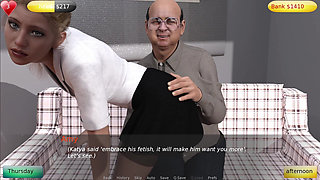Old Couple Julian Katya Initiates Cuckold Life with Amy & Jack by Handjob Ass Fetish - Husband Sharing Wife