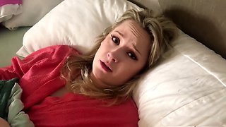 Step mommy's naughty Christmas confession with her step son at Cock Ninja