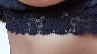 Hot Housewife MILF Rides Her Big Dildo on the Mirror While Home Alone