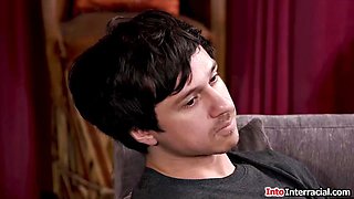 Busty Milf Stepmom Teases Her Stepson with a Wild Seduction Before Getting Fucked Hard by His Friend